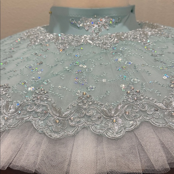 sachin and babi light blue dress Ballet Costumes – Tutu.com main image 1